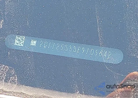 2014 Chevrolet Impala 2Lt из США, поврежденный, VIN 2G1125S33E9105642